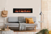 Image of Amantii SYM-SLIM-42 Extra Slim Symmetry Electric Fireplace