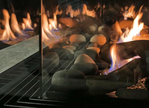 Sierra Flame Toscana Peninsula Gas Fireplace