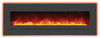 Image of Sierra Flame 88" WM-FML-88-9623-STL 88" Linear Electric Fireplace