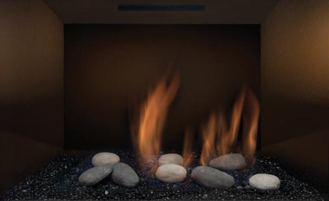 Sierra Flame Abbot 30" Direct Vent Linear Gas Fireplace - Deluxe ABBOT-30PG-DELUXE-LP