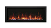 Image of Amantii BI-30-XTRASLIM Panaroma Full view XTRA SLIM Electric Fireplace 30"
