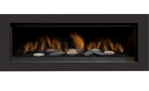Sierra Flame Austin 65" Direct Vent Linear Gas Fireplace - Deluxe