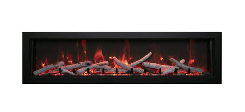 Amantii BI-40-DEEP-OD DEEP Electric Fireplace – Indoor / Outdoor 40"