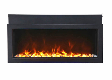 Amantii 50" SLIM Electric Fireplace – Indoor / Outdoor BI-50-SLIM-OD