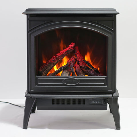 Sierra Flame Cast Iron E-50 Free Stand Electric Fireplace