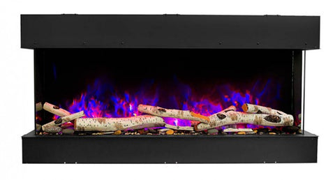 Remii 30-BAY-SLIM – 3 Sided Electric Fireplace