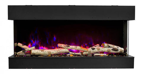 Amantii 50" TRU VIEW SLIM Electric Fireplace 50-TRV-slim