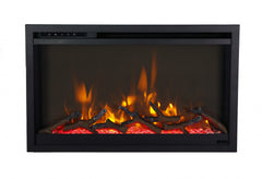 Amantii TRD-26-XS Traditional Xtraslim – 26” wide Electric Fireplace with a 3 Speed Motor, WiFi Capable and Programmable Remote
