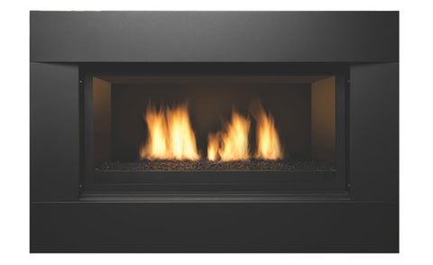 Sierra Flame Newcomb 36" Linear Gas Fireplace - Standard NEWCOMB-36-LP