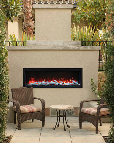 Remii 102765-XT 65" Extra Tall Indoor or Outdoor Electric Fireplace
