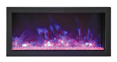 Remii 35in Extra Slim Indoor or Outdoor Electric Fireplace