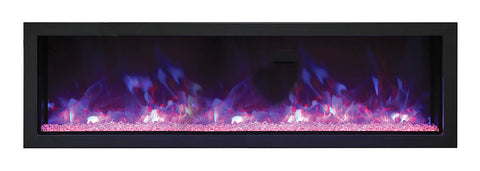 Remii 55" Extra Slim Indoor or Outdoor Electric Fireplace 102755-XS
