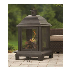 Shinerich Outdoor Steel Fireplace SRFP41305