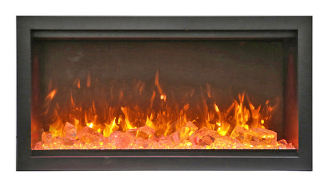 Amantii SYM-60-B 60" Symmetry Electric Fireplace