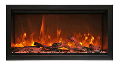 Amantii SYM-60-B 60" Symmetry Electric Fireplace