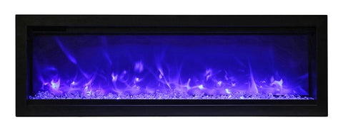 Remii 50in Basic clean-face Electric Fireplace WM-50-B
