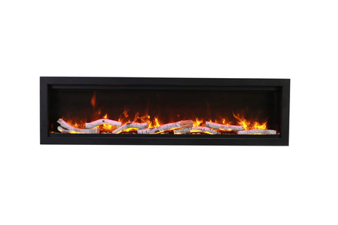 Amantii SYM-60 Smart 60" Symmetry Indoor or Outdoor Electric Fireplace
