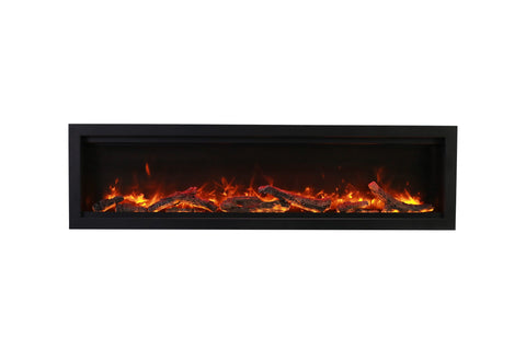 Amantii SYM-60 Smart 60" Symmetry Indoor or Outdoor Electric Fireplace