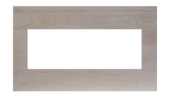 White Birch wood mantel - surround for BI-40-XTRASLIM
