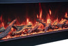 Image of Amantii 40in TRU VIEW XL XT Electric Fireplace 40-TRV-XT-XL