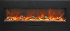Amantii WM-FM-50-BG Electric Fireplace Insert No logs
