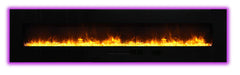 Amantii Wall Mount 88 inch Electric Fireplace WM-FM-88-10023-BG